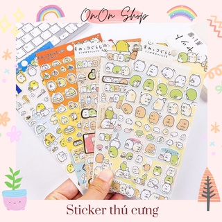 🍒Sticker thú cưng🍒 trong suốt dễ thương🍒 đáng yêu để trang trí