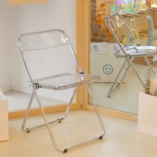 Ghế trong suốt Acrylic chair, ghế pha lê trang trí studio - Décor nhà Sò