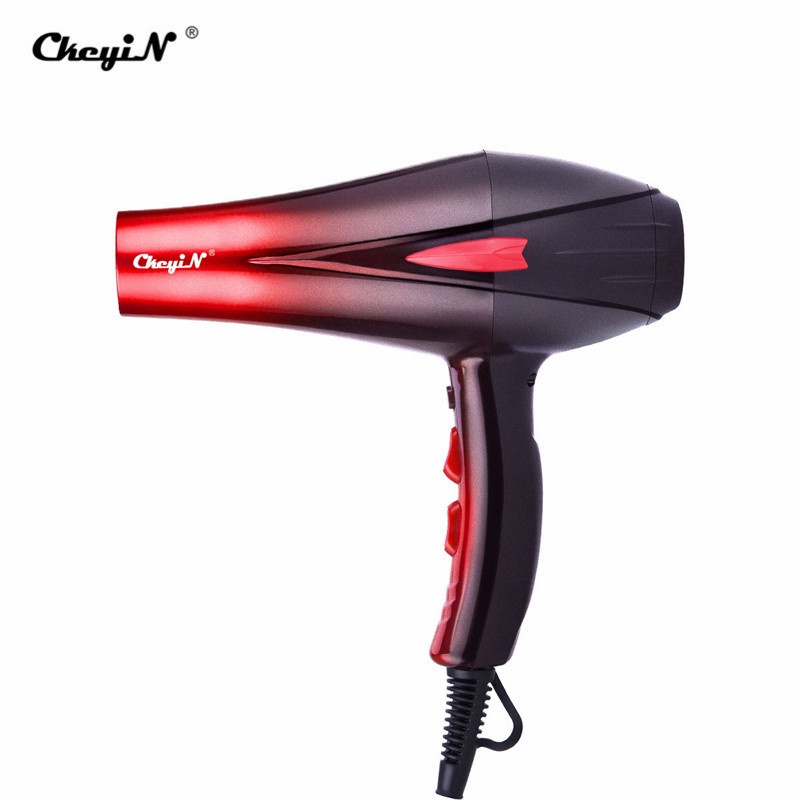 CkeyiN Máy Sấy Tóc 2 Chiều Nóng Lạnh Công có thể điều chỉnh Máy sấy tóc công suất lớn HS122