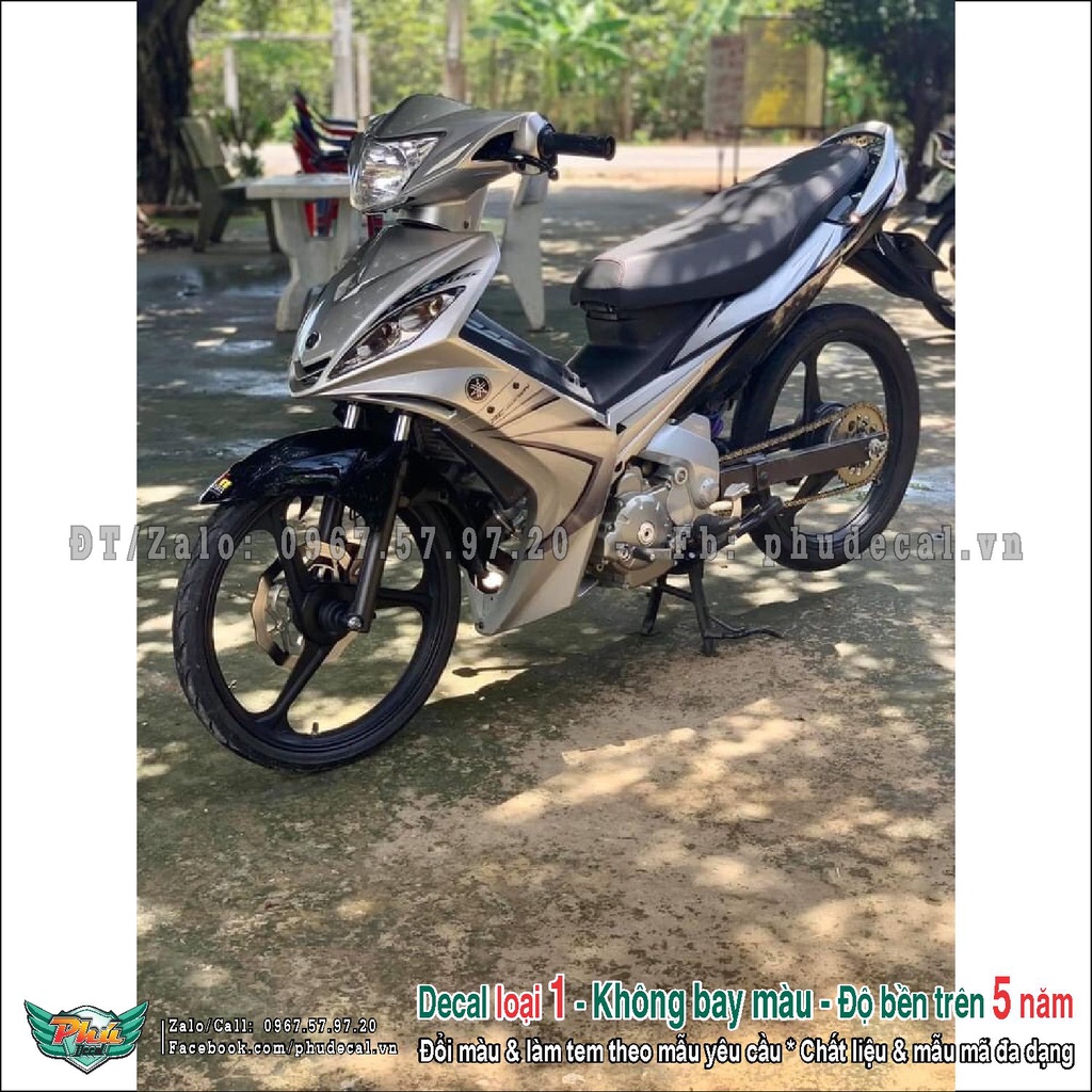 Tem rời Exciter 135 2006 Bạc (2)