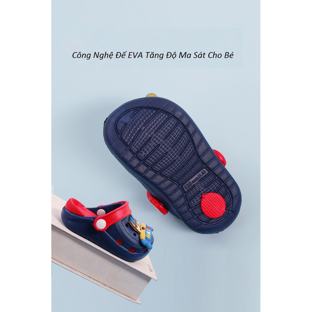 Dép Sục Siêu Nhẹ Cho Bé Có Chống Trượt Đế Mềm SD32