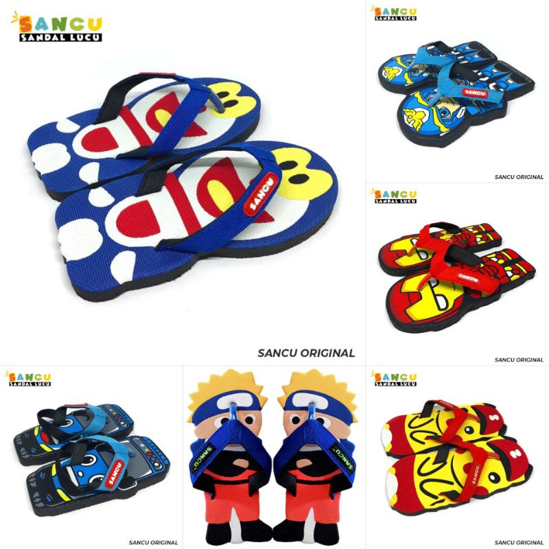 Giày Sandal Họa Tiết Hoạt Hình Đáng Yêu Cho Bé
