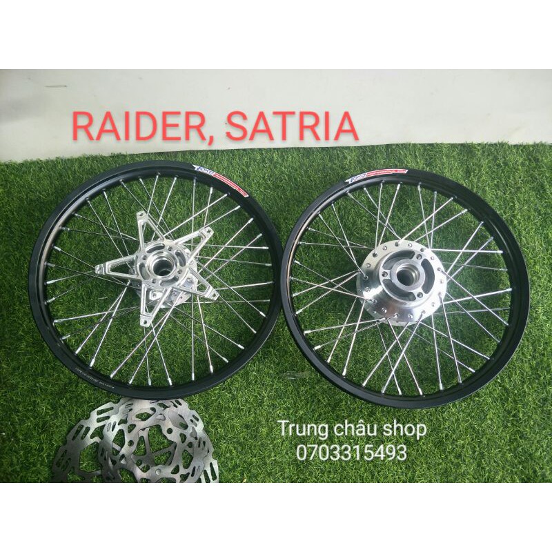 BÁNH CĂM RAIDER SATRIA NIỀNG YOKO 1.4 1.4 CĂM ĐÙM MẠ CROM FUL ĐĨA TÙY CHỌN PAT NGÔI SAO