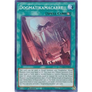 Thẻ bài Yugioh - TCG - Dogmatikamacabre / BACH-EN054'