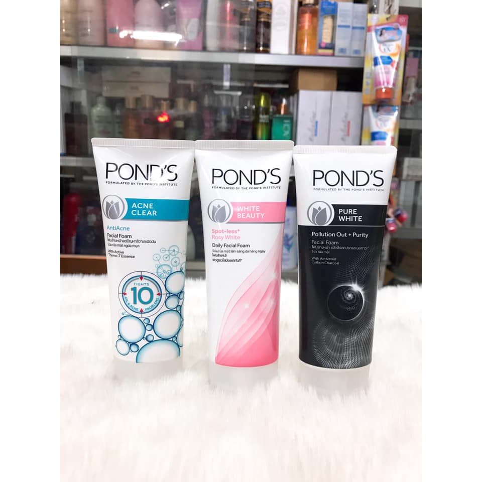 (100g) Sữa rửa mặt POND'S chính hãng công ty mẫu mới
