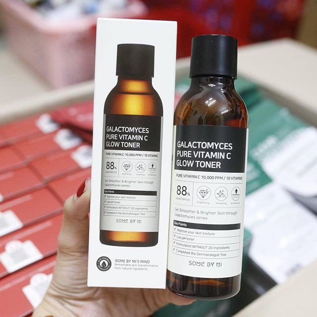 Nước Hoa Hồng Dưỡng Trắng, Chống Lão Hóa Some By Mi Galactomyces Pure Vitamin C Glow Toner 200ml