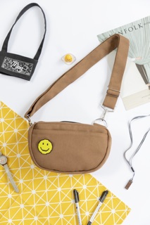 Túi đeo chéo vải canvas unisex hình dáng Doraemon - May’s Tote Bag