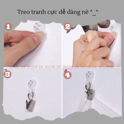 Tranh vải treo tường hình sói cực chất ,thảm vải decor ❌TẶNG MÓC TREO❌