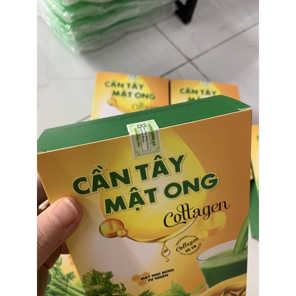 Cần tây mật ong collagen