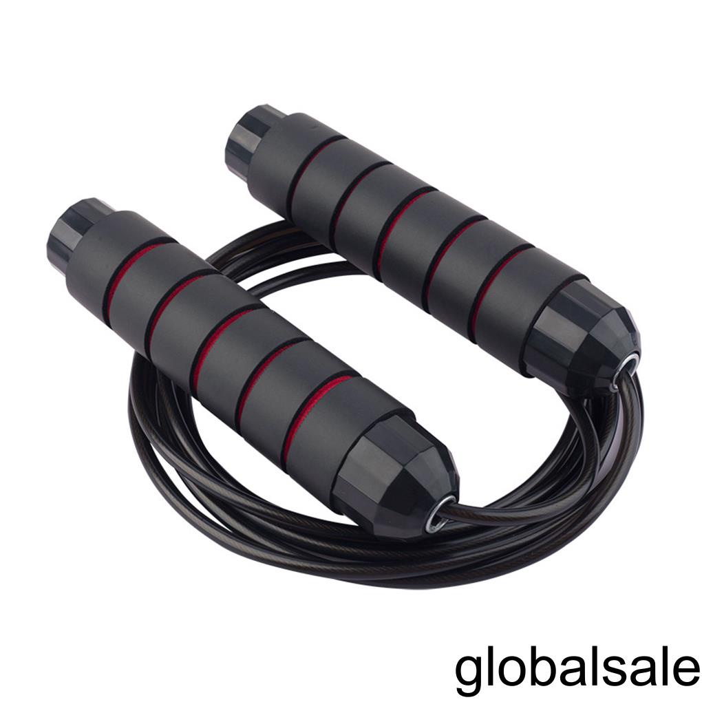 [Global] Adjustable Skipping Rope Tangle-Free Fitness Speed Jump Rope Ball Bearing PVC Jump Cable