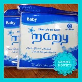 Miếng lót giấy sơ sinh, Tấm lót sơ sinh Hiền Trang - Mamy 30 miếng/ 1 túi