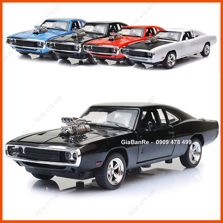 Xe Mô Hình Kim Loại Dodge Charger Ff7 Tỉ Lệ 1/32 - 9673