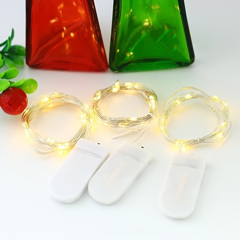 Dây Đèn Led Yr-20 Bóng Màu Bạc Trang Trí Nhà Cửa / Tiệc Cưới