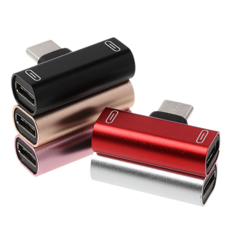 Bộ Chia Cổng Sạc Usb Loại C Cho Tai Nghe