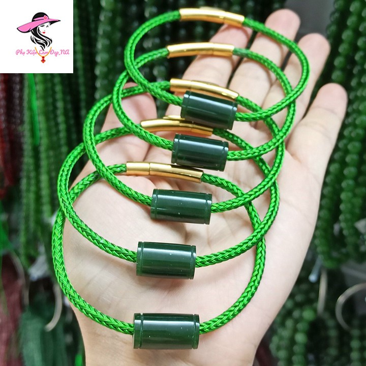 Lắc Tay Phong Thuỷ Ngọc Bích Tự Nhiên – Mang Lại May Mắn, Tài Lộc, Tình Duyên