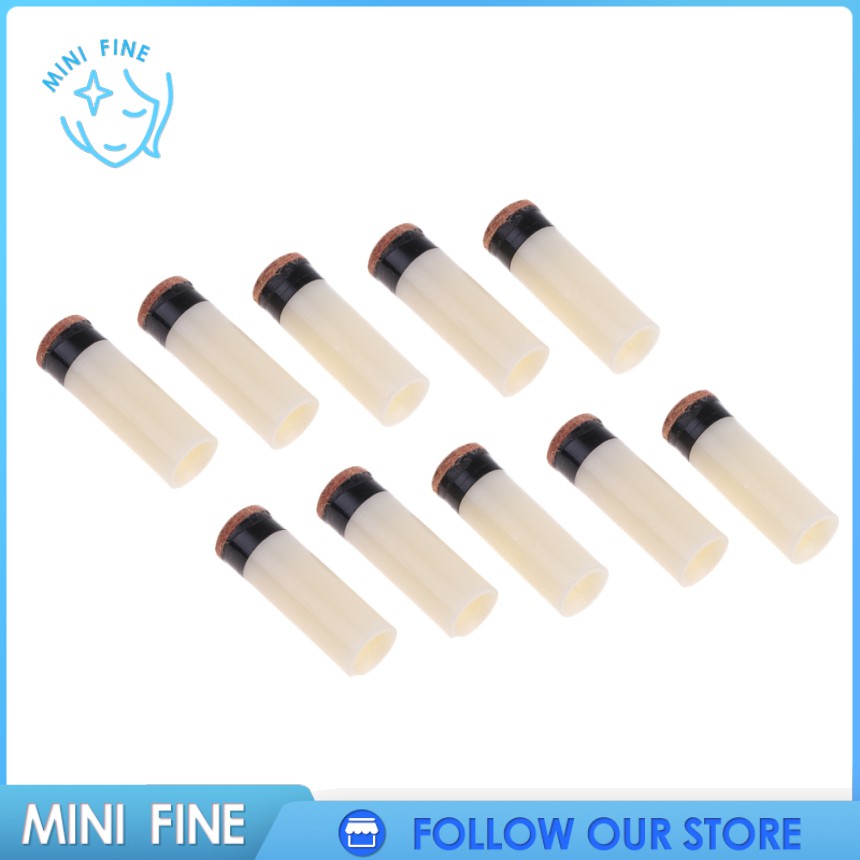 Bộ 10 Đầu Cơ Bida Cứng mini Trượt Mịn 10Mm
