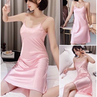 { HOT } Váy Ngủ Lụa Satin cao cấp VN200A