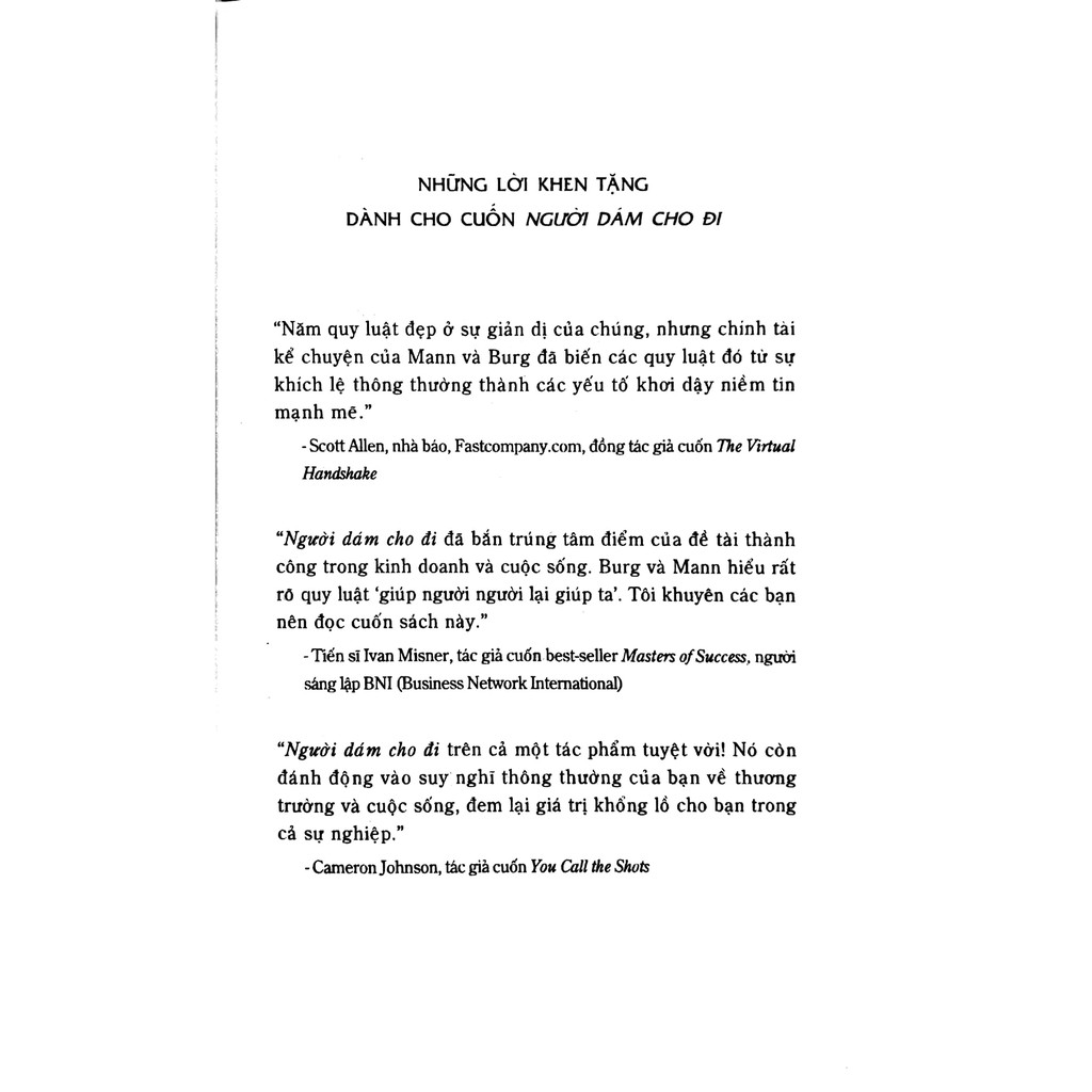 Sách - Người Dám Cho Đi | BigBuy360 - bigbuy360.vn