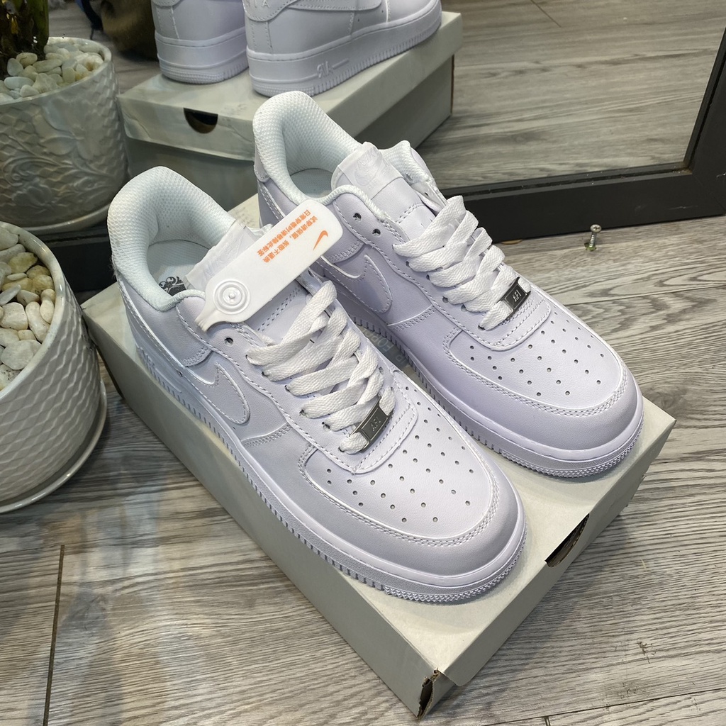 [FREE SHIP] Giày thể thao nam nữ AF1, giày Air Force 1 trắng thời trang hàng Rep11 FULL BILL BOX
