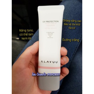 Kem chống nắng Klavuu SECRET TONE UP SUNSCREEN mẫu mới