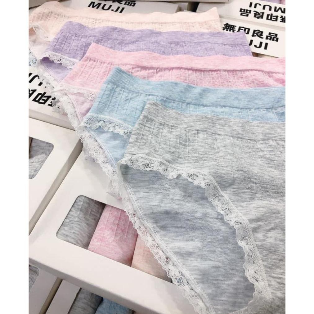 Quần lót nữ MUJI hàng xuất Nhật 100% cotton sợi tre kháng khuẩn tốt DBN228 | BigBuy360 - bigbuy360.vn