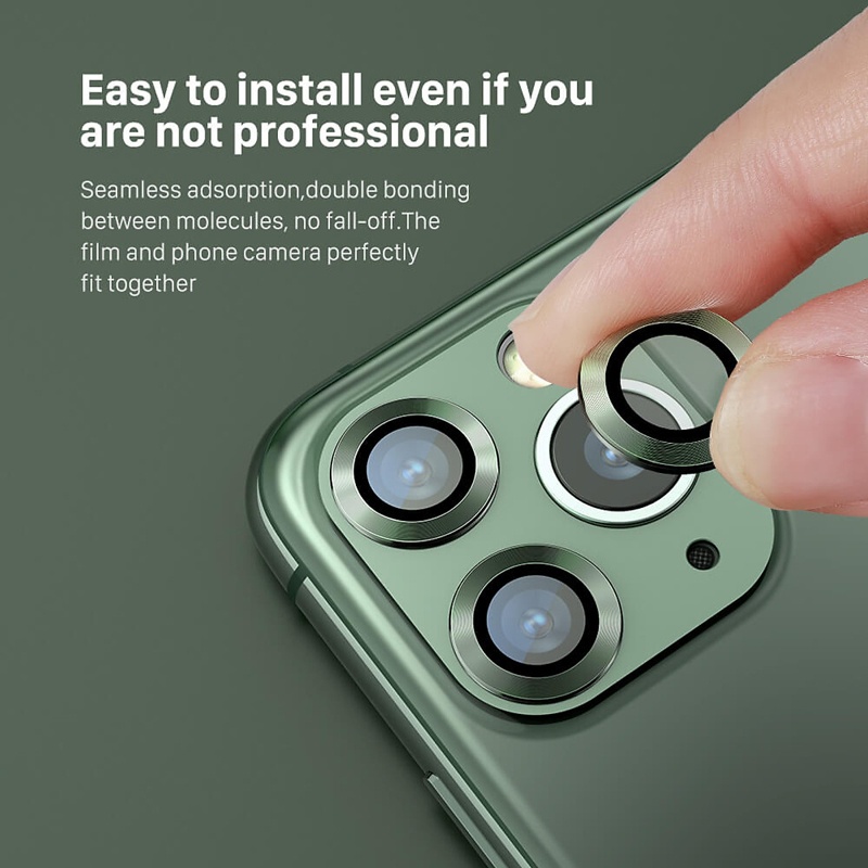 Miếng dán mắt camera nhiều màu cho iphone 11 12 13 pro max mini promax