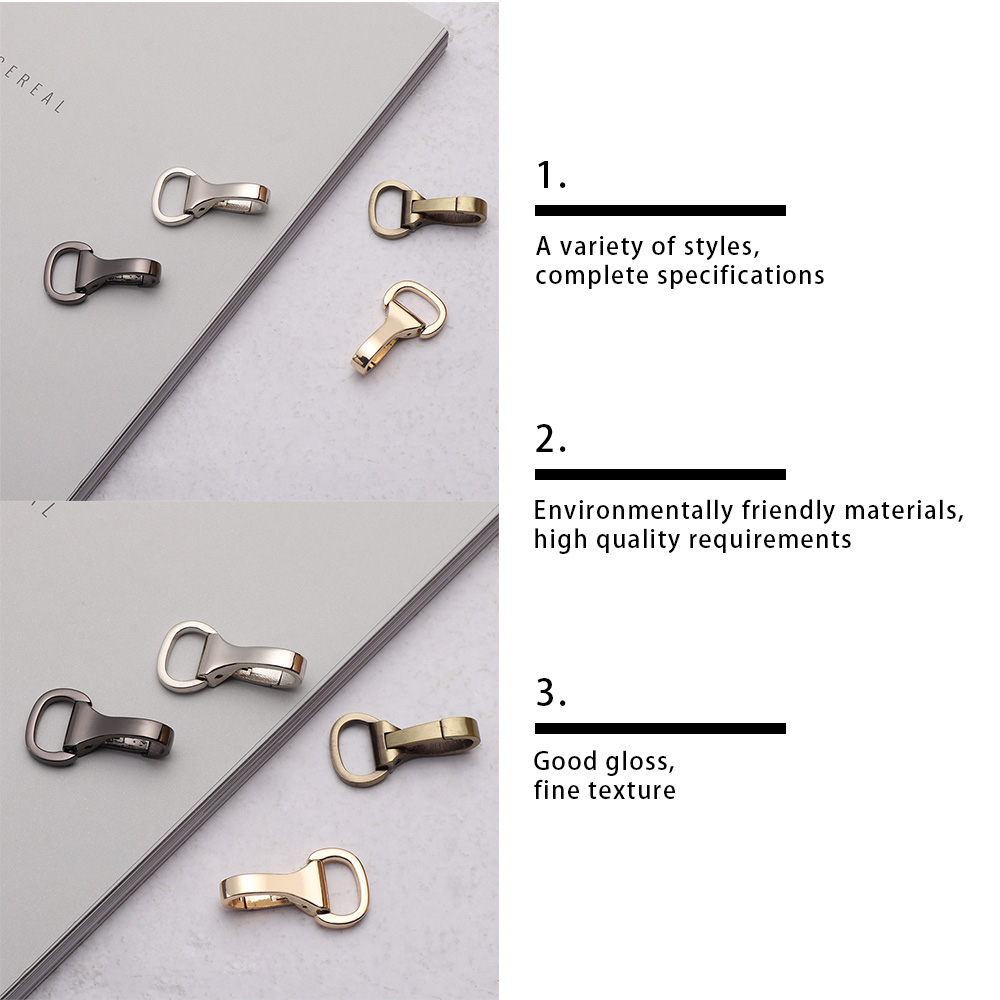 Móc Khóa Kẹp Càng Cua Bằng Kim Loại 120cm 3 Màu Chất Lượng Cao