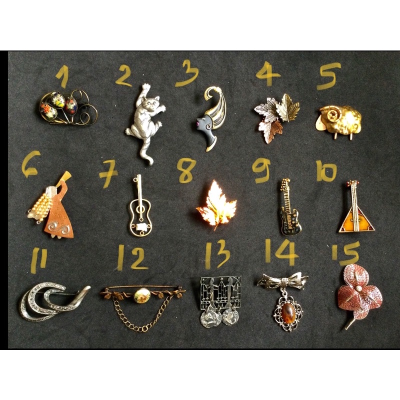 Cài áo hợp kim đẹp, độc đáo