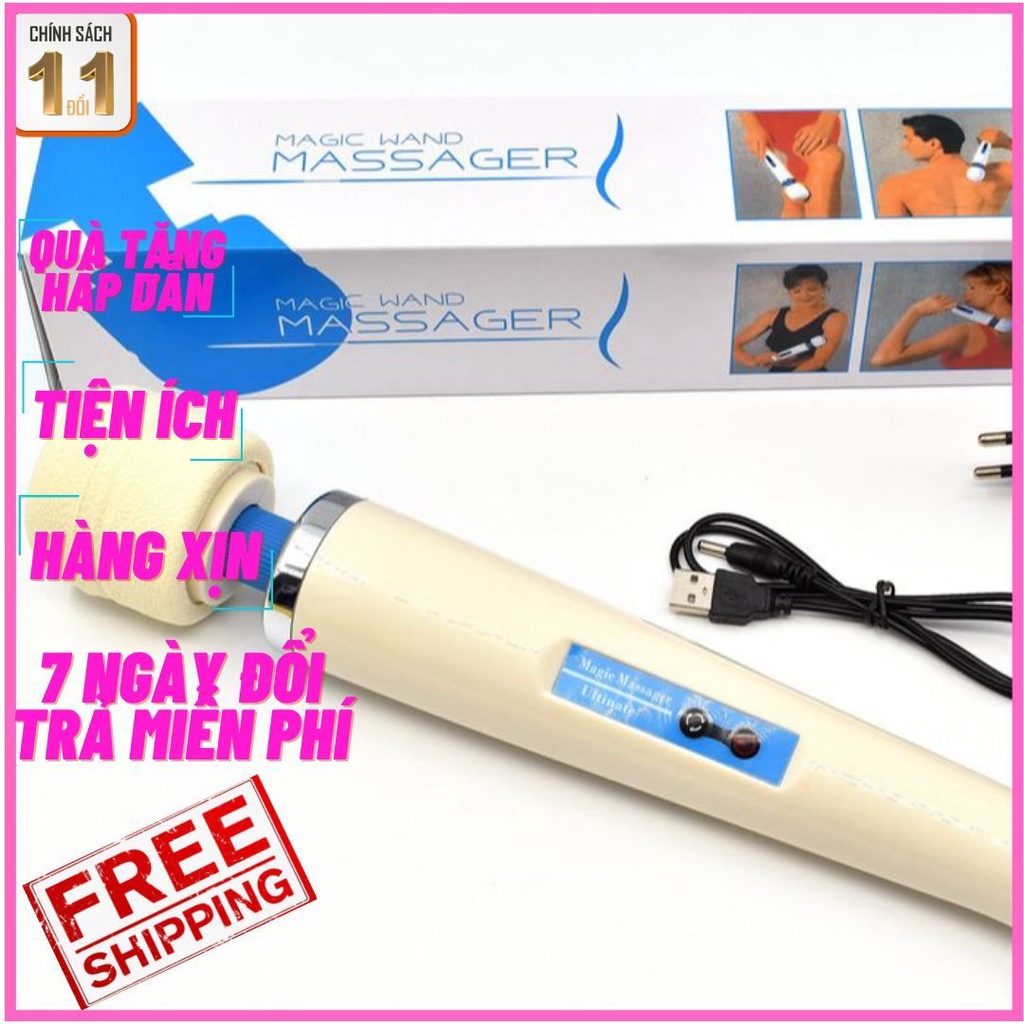 Máy Massage Cầm Tay Magic Wand HV280 - Mát xa thư giãn rung nhiều cấp độ