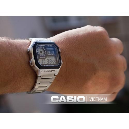 Đồng hồ Casio Nam  ♥️FREESHIP♥️ Giảm 99k khi nhập mã [DAYDA99] Mã Sản Phẩm AE 1200WHD 1A Cam kết chính hãng