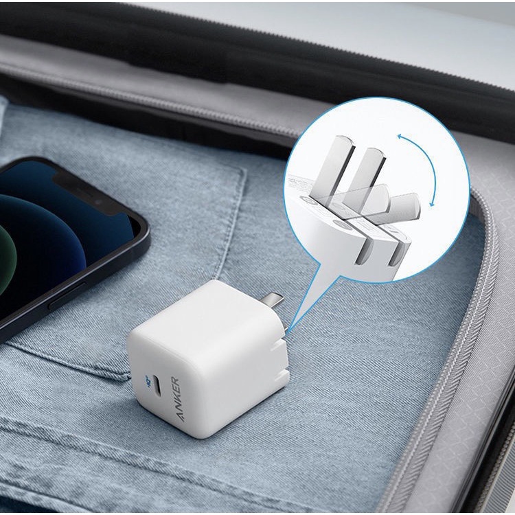 Củ Sạc Nhanh PD 20w Anker PowerPort III - A2632