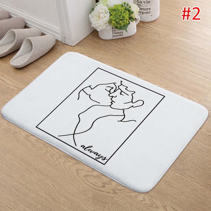 Thảm Chùi Chân Chống Trượt Kích Thước 40x60cm