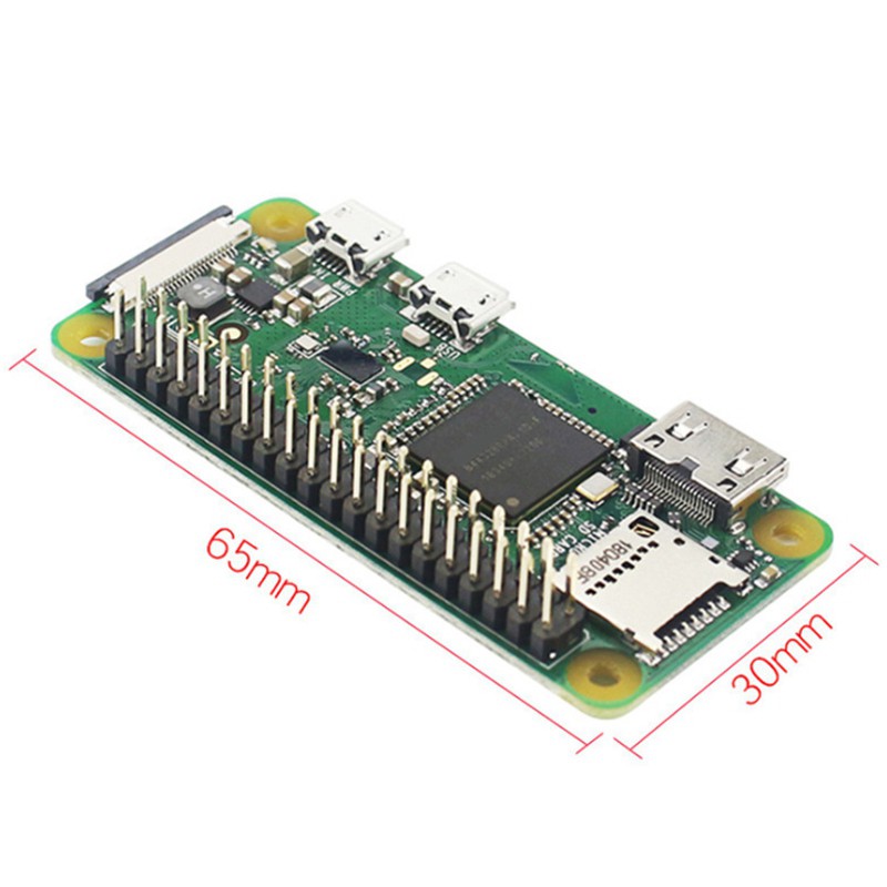 Linh Kiện Cho Raspberry Pi Zero Wh Kèm 40 Pin Gpio Headers N2Vn