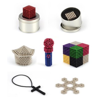 Bi nam châm 5mm 06 màu 216 viên