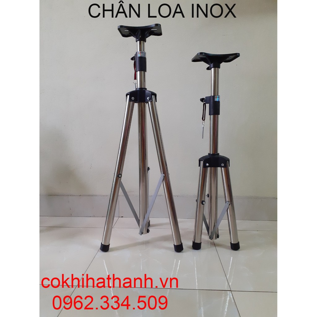 Chân loa hội trường inox 2 chiếc 60-140cm