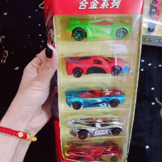 Set 5 xe sắt siêu anh hùng