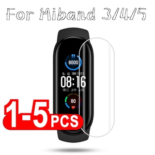 Miếng dán bảo vệ màn hình đồng hồ thông minh Xiaomi Mi Band 5 M5 1 / 3 / 5