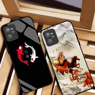 Ốp Lưng Realme C35 Mặt kính cường lực Cao Cấp, Sang Trọng thiết kế Độc Quyền
