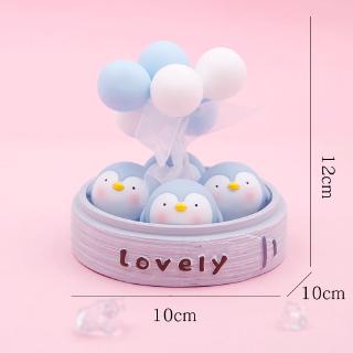 Đồ trang trí bằng nhựa resin hình thú và bong bóng dễ thương cho nhà cửa và các sự kiện