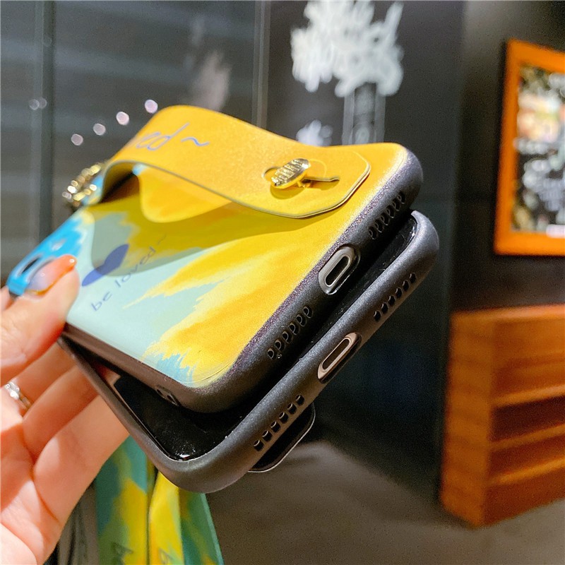Ốp Điện Thoại Silicone Màu Nước Cho Samsung Galaxy S23 Ultra S23 + A21s A31 A71 A51 A70 A50s A30 A20 A10 A7 2018 Giá Đỡ