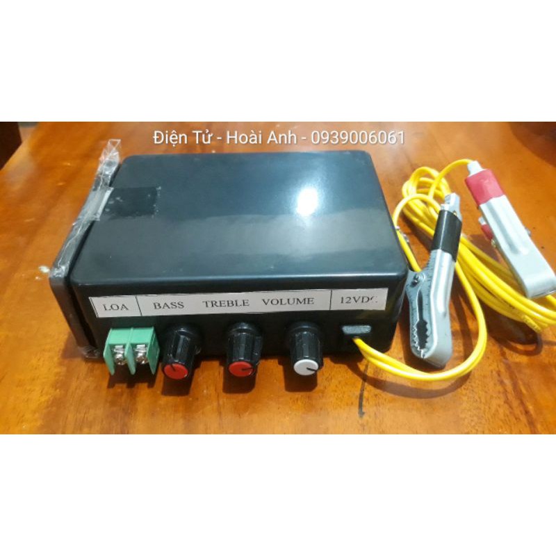 Ampli Mini  Dc 12v 20w - Máy Đánh Chim