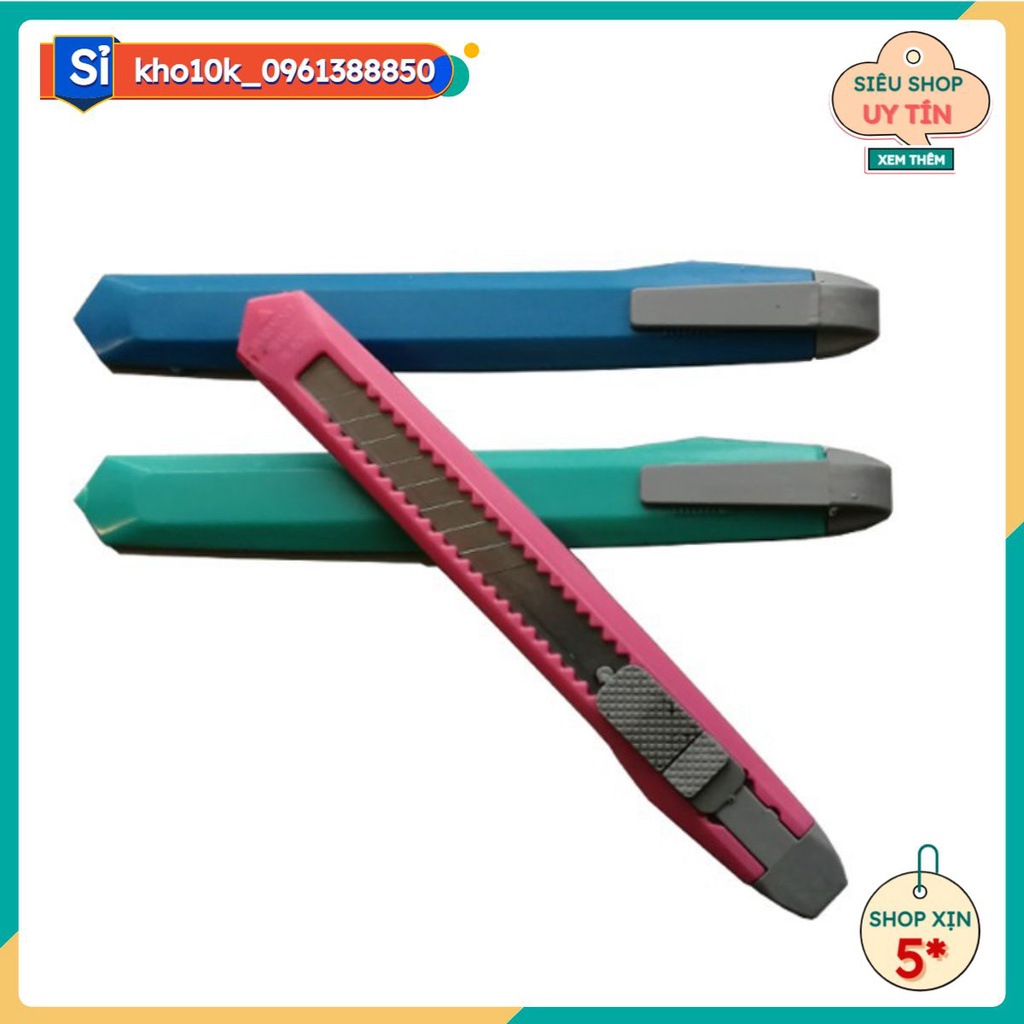 Sỉ 10 dao làm mỹ thuật loại nhỏ dùng cho học sinh cắt dán giá rẻ