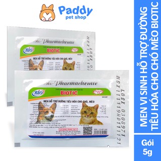 Men Biotic Hỗ Trợ Tiêu Hóa Cho Chó Mèo