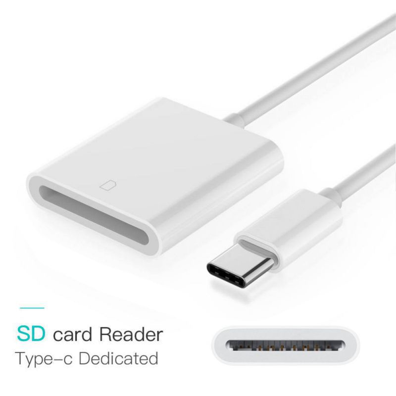 Đầu đọc thẻ nhớ SD SDXC cho điện thoại Android USB Type C, máy tính bảng