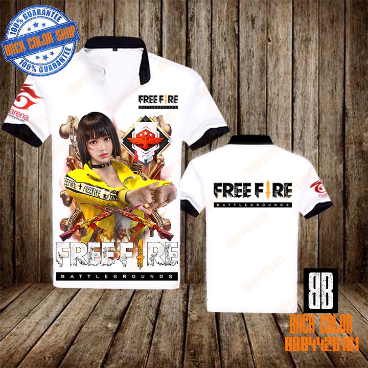 Áo Free Fire #Kelly