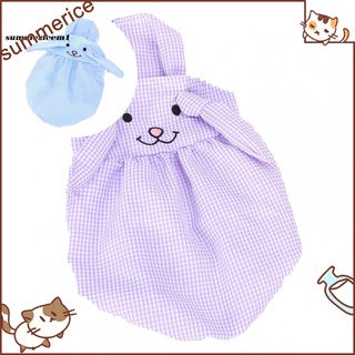 Đầm cổ tròn chất liệu polyester thời trang mùa hè xinh xắn cho thú cưng