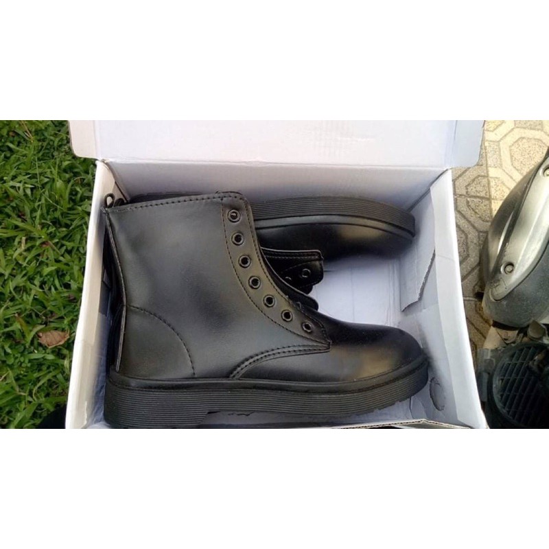 Giày boots cao cổ chiến binh nữ Ulzzang Martin | BigBuy360 - bigbuy360.vn