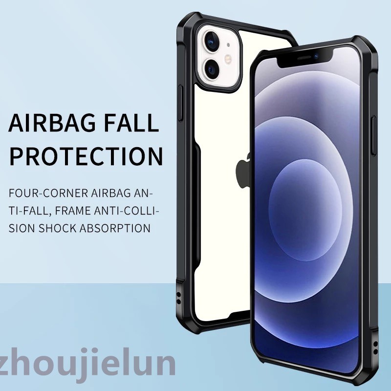 Ốp Lưng Điện Thoại Trong Suốt Cho Iphone 11 Pro Max 6 6s 7 8 Plus X Xr Xs Max Se 2020