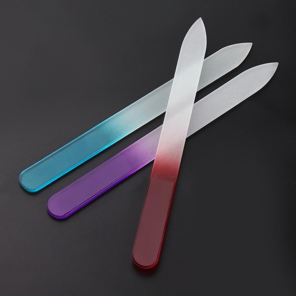 1 Cây Dũa Móng Kính Pha Lê Đơn Sắc