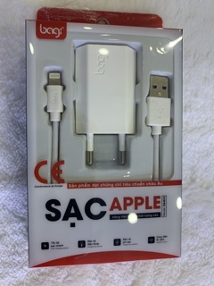 Bộ sạc Bagi chính hãng iPhone - Type C - Micro